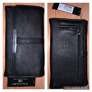 Brand new with tags black Tahari wallet